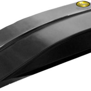 Hood Scoop, Cowl Induction, 39 in. Long, 28 in. Wide, 4 in. Tall, Fiberglass, Black Gelcoat, Each